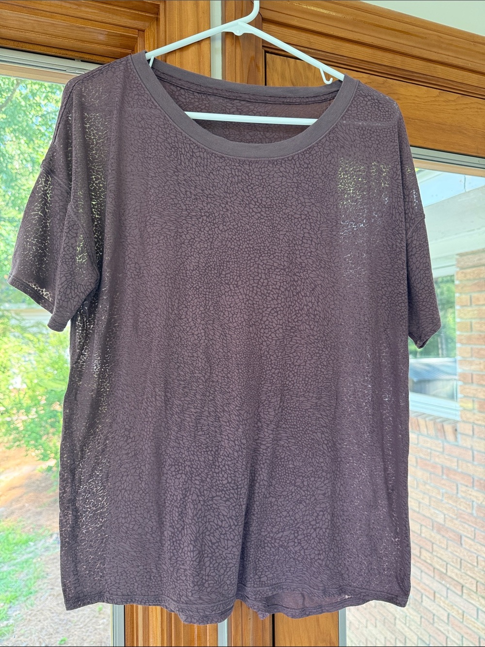 lululemon Semi-Sheer between moments Short Sleeve Tee - Polar Shift Veil